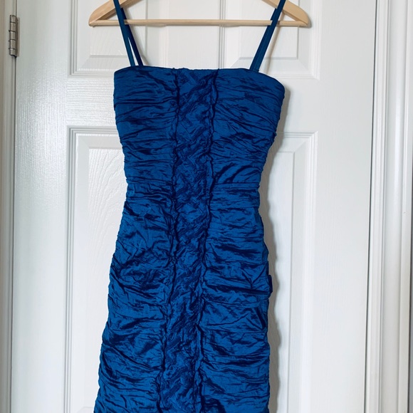 BCBGMaxAzria cobalt blue Mariko dress - Picture 4 of 5
